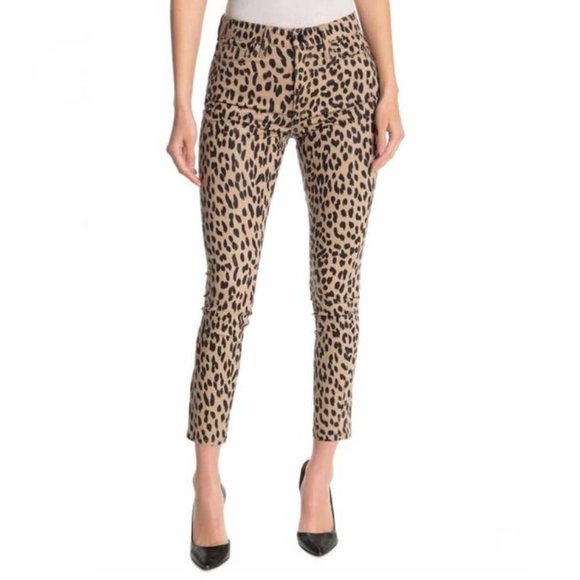 JOE'S JEANS The Charlie Ankle Denim Animal Print Jeans Size 30 NWT - Picture 4 of 7